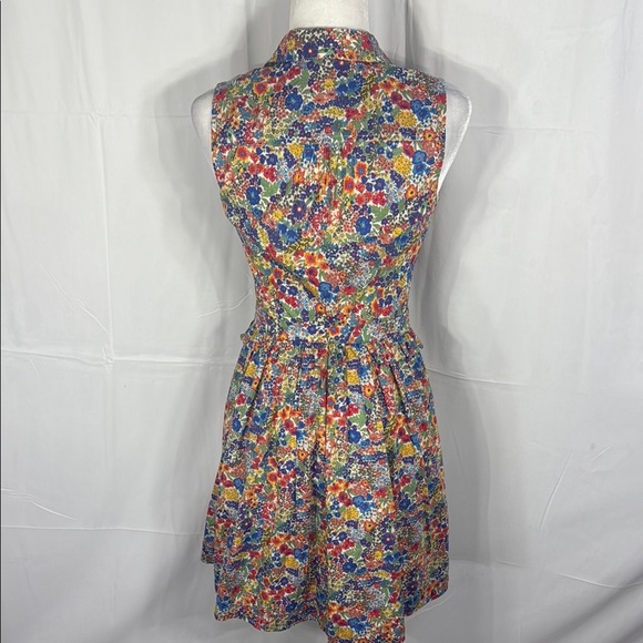 J.Crew Liberty Fabric Floral Dress (Size 00): - Picture 7 of 11